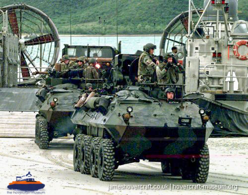 Military Hovercraft - the LCAC with the United States Navy -  (credit: The <a href='http://www.hovercraft-museum.org/' target='_blank'>Hovercraft Museum Trust</a>).